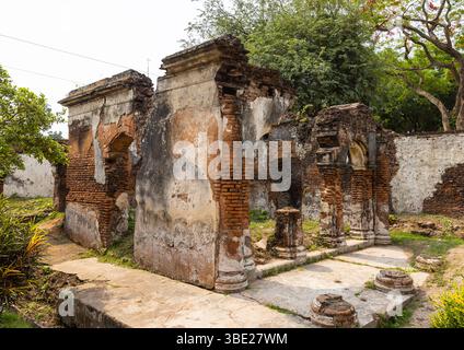 Tempio indù Pancha Ratna Govinda, Divisione Rajshahi, Puthia, Bangladesh Foto Stock
