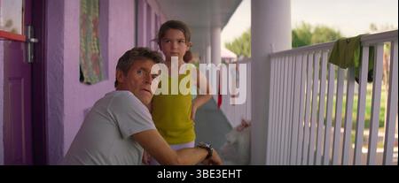 The Florida Project anno : 2017 USA diretto da Sean Baker Willem Dafoe, Brooklynn Prince Foto Stock