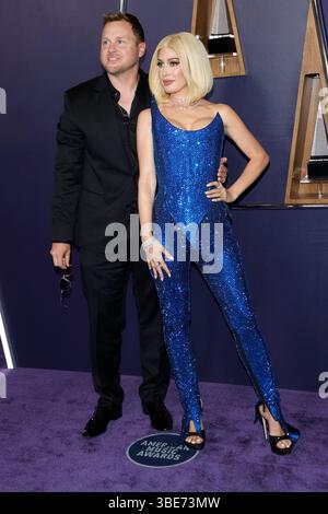 Las Vegas, Stati Uniti. 26, maggio 2025. Nella foto da sinistra a destra, Spencer Pratt, Heidi Montag agli American Music Awards del 2025. Crediti: Kathy Hutchins / Alamy Live News Foto Stock