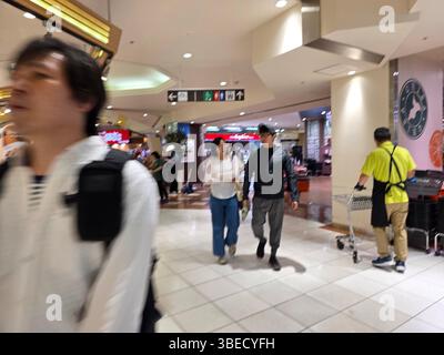 All'interno di Elm Shopping Chiba, Giappone Foto Stock