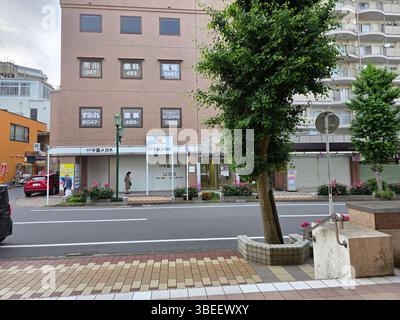 Lato di Chiba, Japan Building Foto Stock