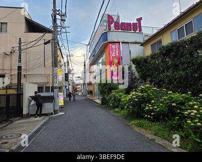 Lato di Chiba, Japan Building Foto Stock