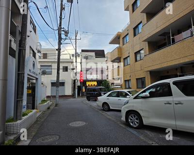 Lato di Chiba, Japan Building Foto Stock