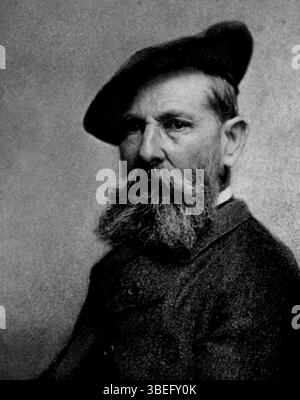 Pierre-Victor Galland (1822-1892), un artista decorativo francese, è stato associato alla ditta Heliog-Ducourtioux-Huillard prima del 1892, nota per i suoi contributi alle arti decorative e al design. Foto Stock