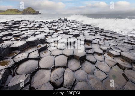 Giant's Causeway, Co. Antrim, Irlanda Foto Stock