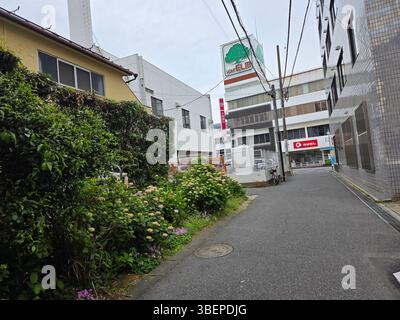 Lato di Chiba, Japan Building Foto Stock