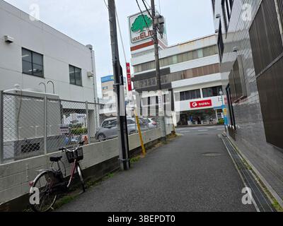 Lato di Chiba, Japan Building Foto Stock