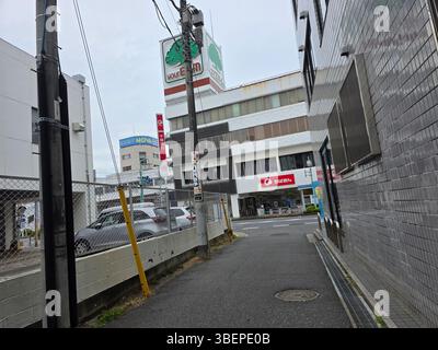 Lato di Chiba, Japan Building Foto Stock