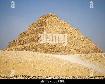 Djoser Step Pyramid Foto Stock