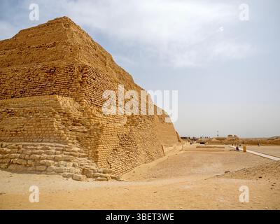 Djoser Step Pyramid Foto Stock