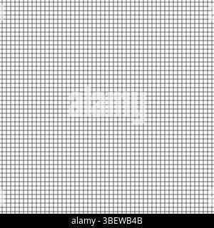 Zanzariera senza cuciture. Trama a rete quadrata. Sfondo di tessuto di pesce. Pizzo per finestre con zanzara. Rete di plastica di protezione per insetti volanti. Griglia lineare Illustrazione Vettoriale