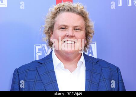 West Hollywood, Stati Uniti. 29 maggio 2025. WEST HOLLYWOOD, LOS ANGELES, CALIFORNIA, USA - MAGGIO 29: Scrittrice, comica e attrice americana Fortune Feimster arriva a Netflix Is A Joke presenta: FYSEE LA Comedy Night ATAS (Academy of Television Arts and Sciences) Emmy FYC (for Your Consideration) evento tenuto al Comedy Store il 29 maggio 2025 a West Hollywood, Los Angeles, California, Stati Uniti. (Foto di Xavier Collin/Image Press Agency) credito: Image Press Agency/Alamy Live News Foto Stock