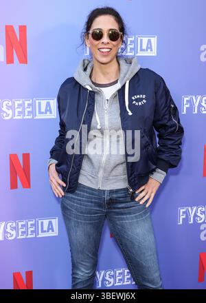 West Hollywood, Stati Uniti. 29 maggio 2025. WEST HOLLYWOOD, LOS ANGELES, CALIFORNIA, USA - MAGGIO 29: L'attrice, scrittrice e cabarettista americana Sarah Silverman arriva a Netflix Is A Joke presenta: FYSEE LA Comedy Night ATAS (Academy of Television Arts and Sciences) Emmy FYC (for Your Consideration) evento tenuto al Comedy Store il 29 maggio 2025 a West Hollywood, Los Angeles, California, Stati Uniti. (Foto di Xavier Collin/Image Press Agency) credito: Image Press Agency/Alamy Live News Foto Stock