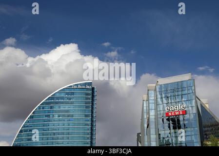 Grattacieli a Ulan Bator Foto Stock