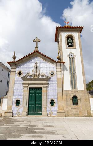 Chiesa di Capela Nossa Senhora da Lapa, Macieira da Maia, Porto, Portogallo Foto Stock
