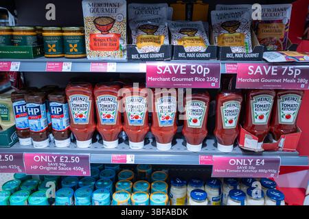 Supermercato cibo Foto Stock