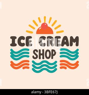 Summer Logo Vector Collection: Distintivi di spiaggia tropicale, emblemi del tramonto, icone delle vacanze, grafica di palme, illustrazioni di sole e viaggi, Typog delle festività Illustrazione Vettoriale