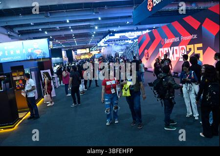 Città del Messico, Messico. 31 maggio 2025. La gente partecipa alla 2a edizione di Comic con Experience, Messico., . A città del Messico, Messico. (Foto di Carlos Tischler/ credito: Eyepix Group/Alamy Live News Foto Stock
