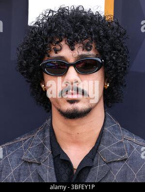 INGLEWOOD, LOS ANGELES, CALIFORNIA, USA - MAGGIO 31: Hanumankind arriva al Netflix Tudum 2025: The Live Event tenutosi al Kia Forum il 31 maggio 2025 a Inglewood, Los Angeles, California, Stati Uniti. (Foto di Xavier Collin/Image Press Agency) Foto Stock