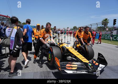Barcellona, spagnolo. 1 giugno 2025. 01.06.2025, Circuit de Catalunya, Barcellona, Formula 1 Aramco Gran Premio di Spagna 2025, nella foto credito: dpa/Alamy Live News Foto Stock