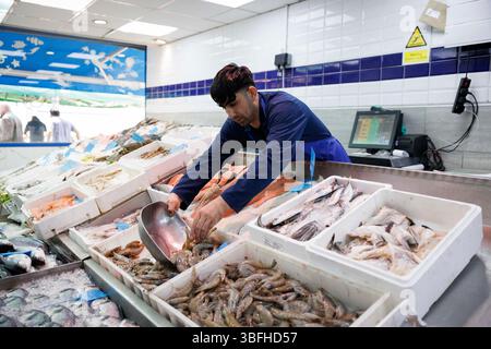 [MccLi0014028] Fulham Quality Fish Londra a Fulham, Londra. Nella foto il 19 maggio 2025. C) Belinda Jiao 07598931257 www.belindajiao.com jiao.b Foto Stock