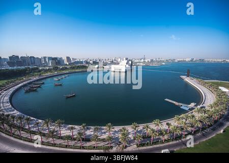 Museo di arte islamica e Parco mia, Doha Foto Stock