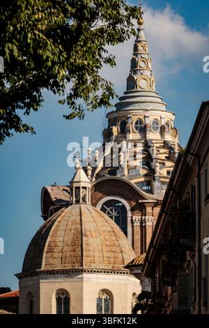 La Cappella Guarini di Torino, Italia. Una volta conteneva la Sacra Sindone. Foto Stock