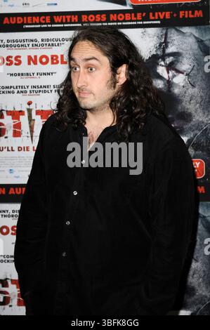 Ross Noble alla prima di "Stitches" al Vue Cinema Leicester Square a Londra - 25 ottobre 2012 Foto Stock