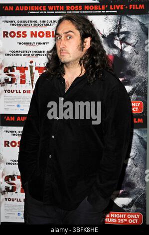 Ross Noble alla prima di "Stitches" al Vue Cinema Leicester Square a Londra - 25 ottobre 2012 Foto Stock