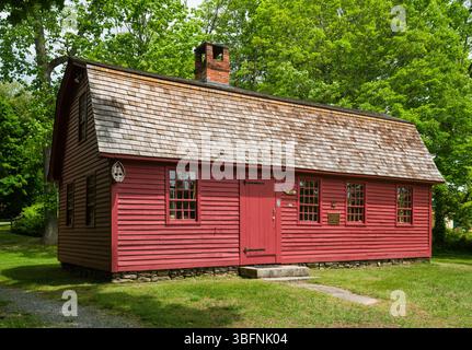 Jordan Schoolhouse   Waterford, Connecticut, Stati Uniti Foto Stock