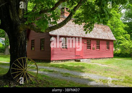 Jordan Schoolhouse   Waterford, Connecticut, Stati Uniti Foto Stock