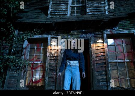 Until Dawn è un film del 2025 diretto da David F. Sandberg e scritto da Gary Dauberman e Blair Butler Foto Stock