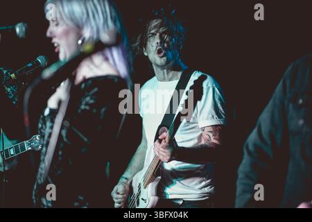 Gruppo irked dal vivo al retro Bar Manchester 31.05.2025 Foto Stock