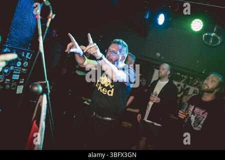 Gruppo irked dal vivo al retro Bar Manchester 31.05.2025 Foto Stock