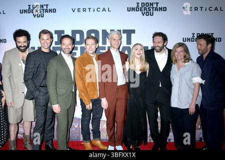 The Cast at Arrival for i DON T UNDERSTAND YOU Special Screening, Regal Union Square, New York, NY, 2 giugno, 2025. foto di: Quoin Pics/Everett Collection Foto Stock