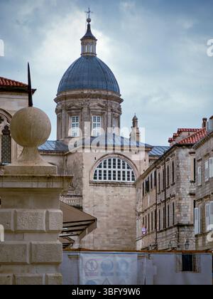 Foto del Palazzo Sponza del XVI secolo a Dubrovnik Foto Stock