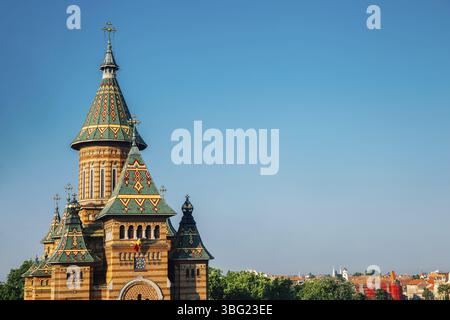 Cattedrale metropolitana ortodossa di Timisoara, Romania, Europa Foto Stock