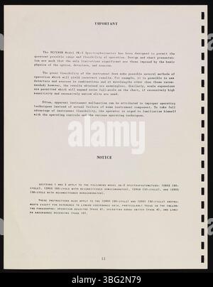 Nel 1956 fu introdotto lo spettrofotometro Beckman DK, basato sul modello DU con l'aggiunta di capacità vicino agli infrarossi. Il modello DK è stato sviluppato dal chimico Wilbur I. Kaye, che ha iniziato il progetto alla Eastman Kodak e lo ha continuato alla Beckman Instruments. Il modello DK è stato chiamato in suo onore per il suo lavoro in spettrofotometria. Foto Stock