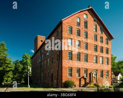 J. S. Halpine Magazzino di tabacco   New Milford, Connecticut, Stati Uniti d'America Foto Stock