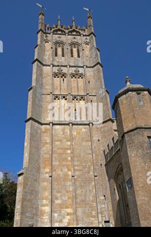 Chiesa parrocchiale di St. James, Chipping Campden, Cotswolds, Inghilterra, Gran Bretagna Foto Stock