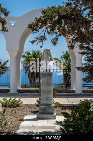 Cattedrale metropolitana ortodossa, (Chiesa metropolitana di Ypapanti), Fira, Santorini Foto Stock