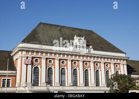 Stazione ferroviaria centrale di Hamm, Germania, Europa Foto Stock