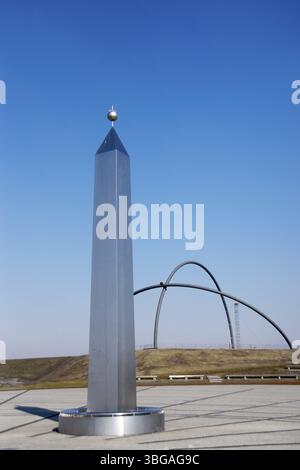 Osservatorio orizzontale sulla punta di Hoheward a Herten, Germania, Europa Foto Stock