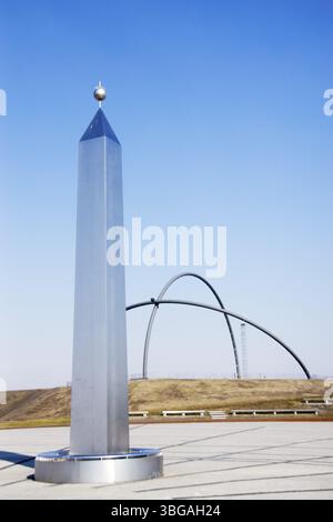 Osservatorio orizzontale sulla punta di Hoheward a Herten, Germania, Europa Foto Stock
