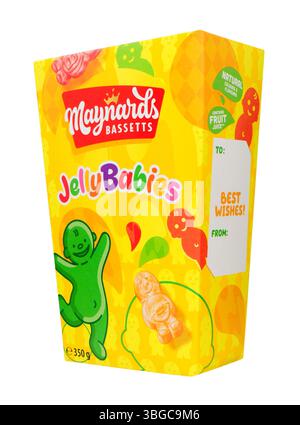 La gelatina di Rowntree tosta i dolci in gelatina aromatizzati alla frutta in una busta da 150 g. Foto Stock