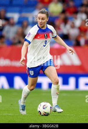 Foto del file del 03/06/2025 di Niamh Charles, che è stato inserito nella squadra di 23 giocatori di Sarina Wiegman che difenderà il titolo inglese al Campionato europeo. Data di pubblicazione: Giovedì 5 giugno 2025. Foto Stock