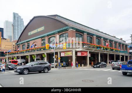 Mercato di San Lorenzo a Toronto Foto Stock