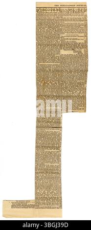 L'Indiana Charities Collection del 1876 include relazioni su istituzioni caritatevoli gestite da donne e non affiliate allo stato. I rapporti sono stati compilati dal Ladies Centennial Committee of Indiana per la Centennial Exposition, tenutasi a Philadelphia, che descriveva vari orfanotrofi e case in tutto lo stato. Foto Stock