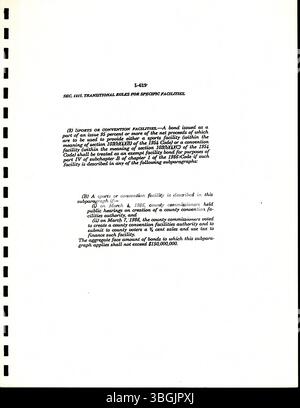 Questo documento presenta una proposta per un nuovo centro amministrativo e congressuale a Columbus, Ohio, concentrandosi sul suo potenziale per stimolare l'economia locale e fornire nuovi spazi per eventi per la popolazione in crescita. Foto Stock