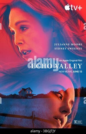 Poster di Echo Valley Julianne Moore e Sydney Sweeney Foto Stock